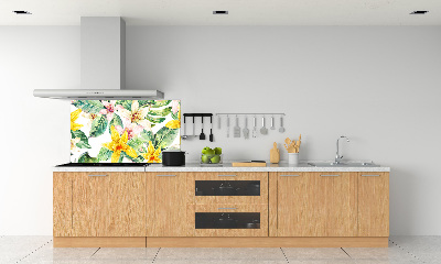 Panel między meble w kuchni Orchidea