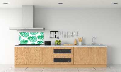 Panel między meble w kuchni Monstera