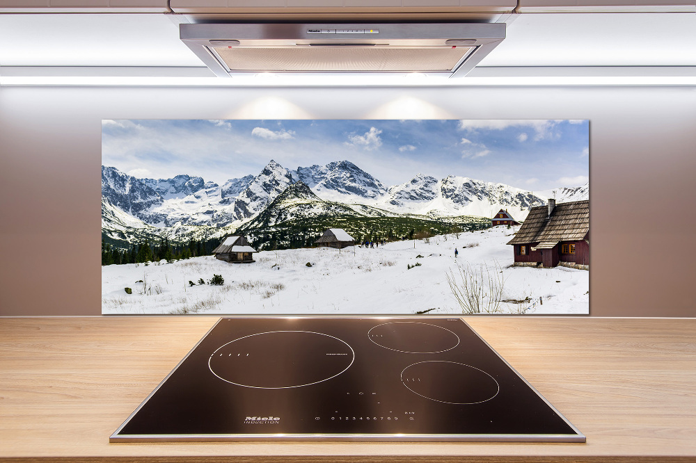 Panel dekor szkło Hale Tatry