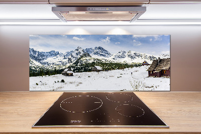 Panel dekor szkło Hale Tatry