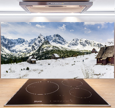 Panel dekor szkło Hale Tatry