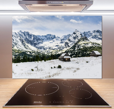 Panel dekor szkło Hale Tatry