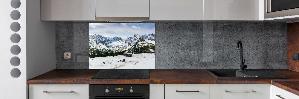 Panel dekor szkło Hale Tatry