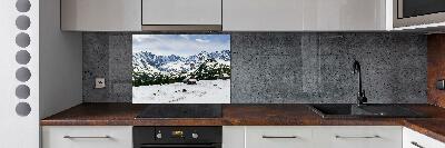 Panel dekor szkło Hale Tatry
