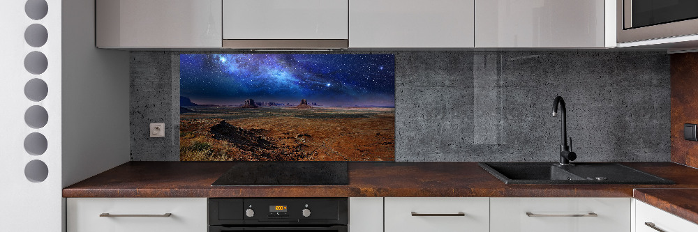 Panel do kuchni Gwieździsta noc