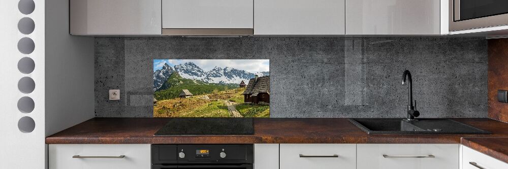 Panel dekor szkło Hale Tatry