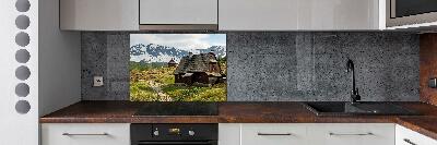 Panel dekor szkło Hale Tatry