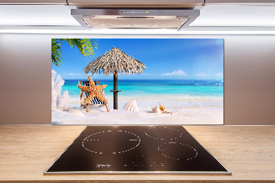 Panel do kuchni Wakacje na plaży
