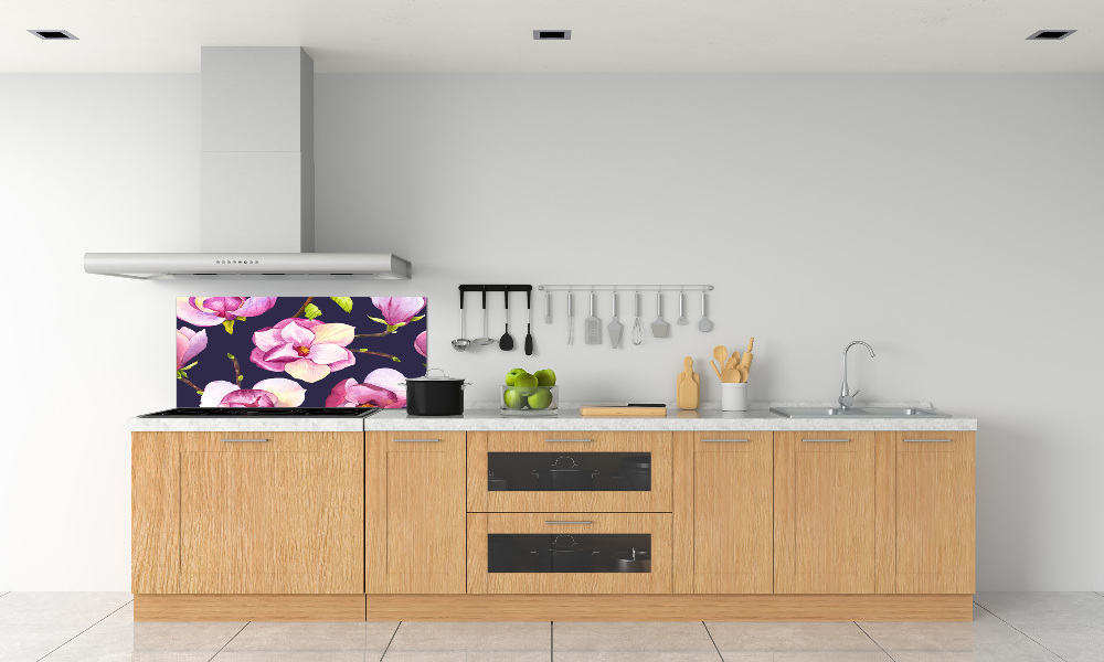 Panel między meble w kuchni Magnolia