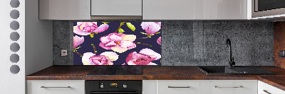 Panel między meble w kuchni Magnolia