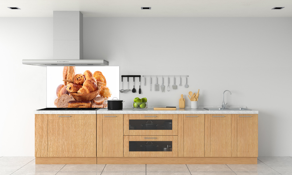 Panel między meble w kuchni Pieczywo