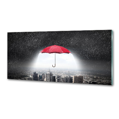 Panel lacobel Parasol nad miastem
