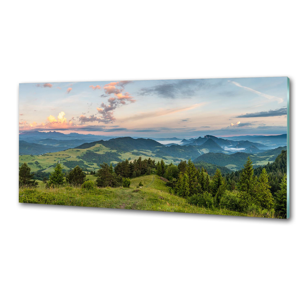 Panel do kuchni Panorama Pieniny