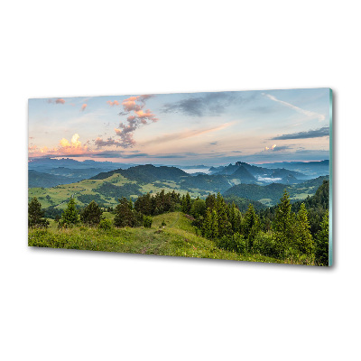 Panel do kuchni Panorama Pieniny