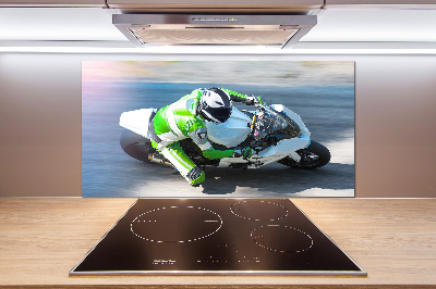 Panel do kuchni Wyścig motocyklowy