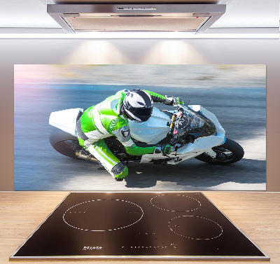 Panel do kuchni Wyścig motocyklowy
