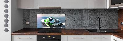 Panel do kuchni Wyścig motocyklowy