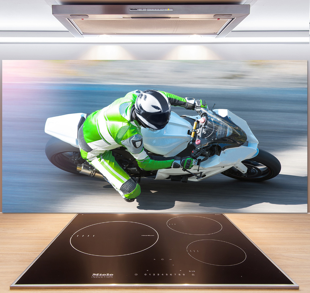 Panel do kuchni Wyścig motocyklowy