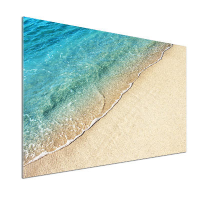 Panel do kuchni Fala na plaży