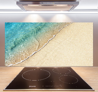 Panel do kuchni Fala na plaży