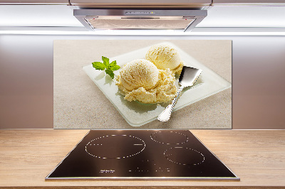 Panel do kuchni Lody na talerzu