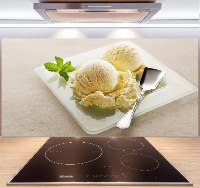 Panel do kuchni Lody na talerzu