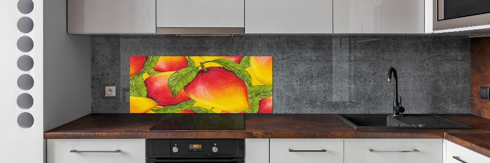 Panel szklany do kuchni Mango