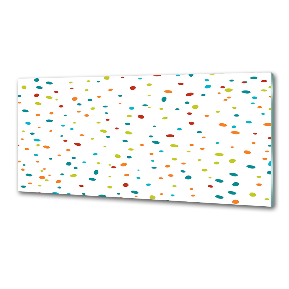 Panel do kuchni Kolorowe kropki
