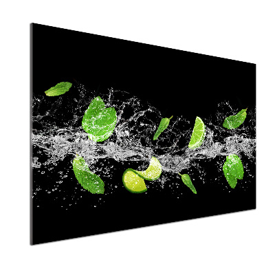 Panel do kuchni Limonka z miętą