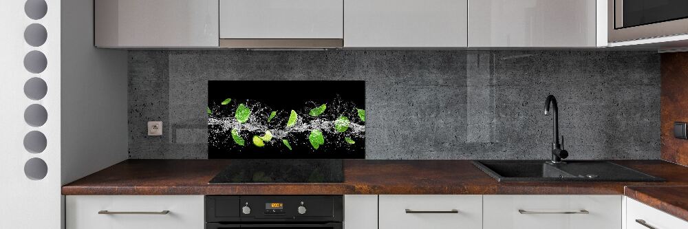 Panel do kuchni Limonka z miętą