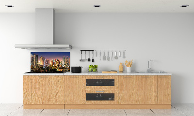 Panel dekor szkło Bangkok nocą