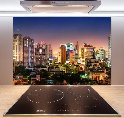 Panel dekor szkło Bangkok nocą