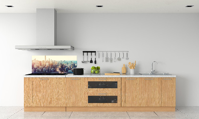 Panel lacobel Nowy Jork lot ptaka