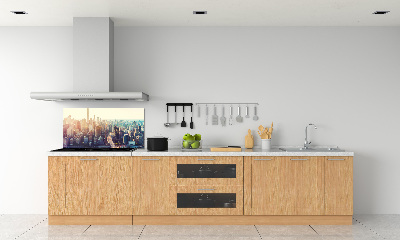 Panel lacobel Nowy Jork lot ptaka