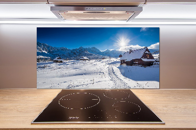 Panel dekor szkło Hale Tatry