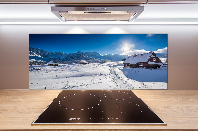 Panel dekor szkło Hale Tatry