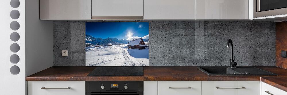 Panel dekor szkło Hale Tatry