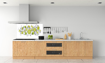 Panel lacobel Limonka kostki lodu