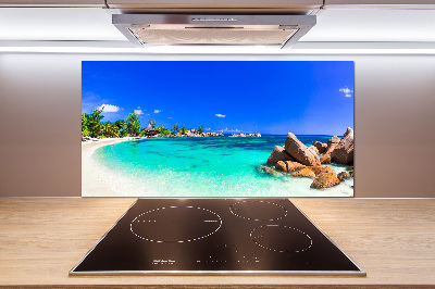 Panel do kuchni Plaża Seszele