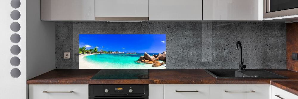 Panel do kuchni Plaża Seszele