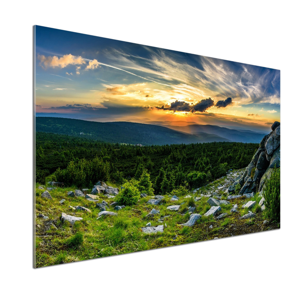 Panel do kuchni Górska panorama
