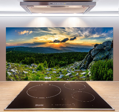 Panel do kuchni Górska panorama