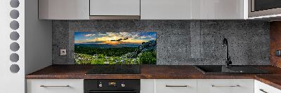 Panel do kuchni Górska panorama
