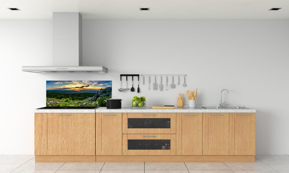 Panel do kuchni Górska panorama