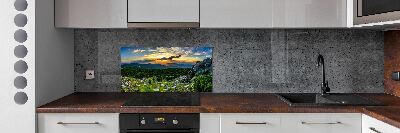 Panel do kuchni Górska panorama
