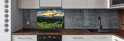 Panel do kuchni Górska panorama