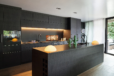 Panel lacobel Mgła w lesie jesień
