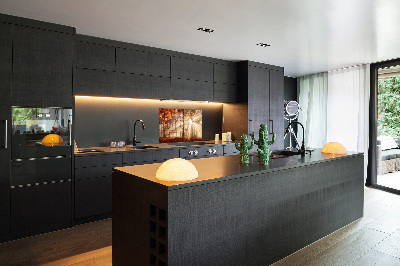 Panel lacobel Mgła w lesie jesień