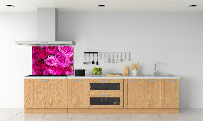 Panel lacobel Bukiet różowych róż