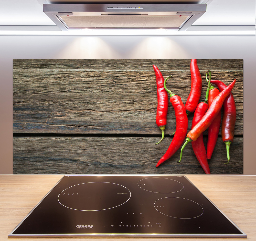 Panel do kuchni Papryczki chilli